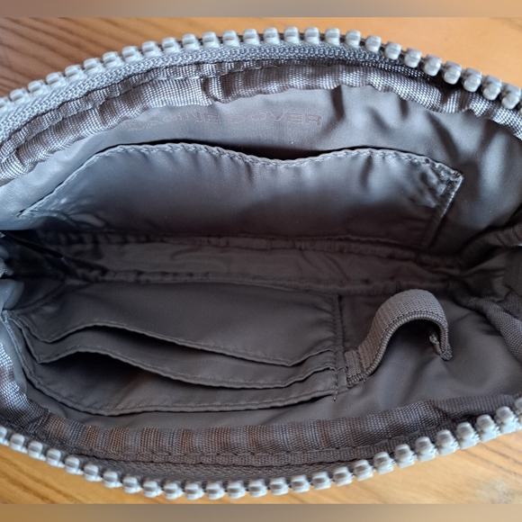 Dagne Dover Mara Almost Vintage Mauve Neoprene Cell Phone Sling Wallet Purse Bag - Picture 3 of 12